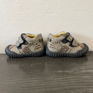 Primigi Fashion-Sneakers Toddler Dark Green/Grey Suede